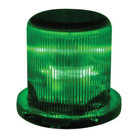 LED Solar Warning Light Green
